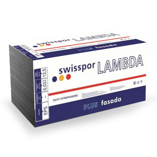 Polistirolo grafite Swisspor LAMBDA PLUS Facciata 032